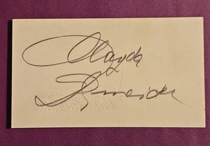 Autentica firma di Magda Schneider - Star del cinema tedesco e madre di Romy - Foto 1 di 1