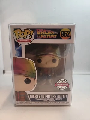 BACK TO THE FUTURE FUNKO POP - MARTY IN FUTURE OUTFIT SPECIAL #962 UNIVERSAL - Photo 1/4
