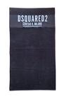 DSQUARED Strandtuch - Handtuch aus Baumwolle D7P004000.010 Schwarz