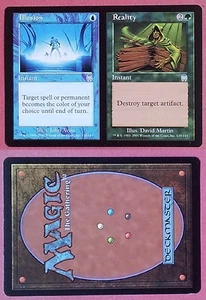 2x Illusione/Realtà - Magic MTG Apocalisse - Foto 1 di 1