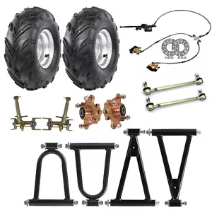 ATV Quad Go kart Buggy 4 Stud Wheel,Hub,Steering Spindle,Front Swingarm - Picture 1 of 38