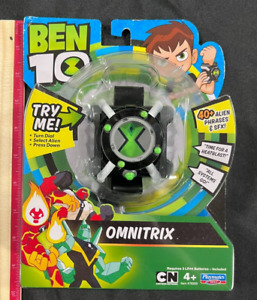 2017 Playmates Cartoon Network Ben 10 Omnitrix Toy WORKING FACTORY SEALED AA