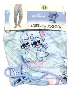 Lilo and Stitch Pajamas Womens 2XL 18-20 Ladies Sleep Jogger Lounge Pant PJs - Picture 1 of 3