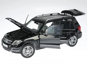 Mercedes X204 GLK-clase negro coche en miniatura 11008 Welly GTA 1:18 - Imagen 1 de 7