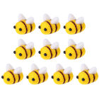  30 Pcs Bee Party Decoration Plushie Scrapbook Embellishments Toy