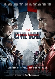 PÓSTER Capitán América - Civil War (2016) / A2 A1 MAXI / #574 - Imagen 1 de 1