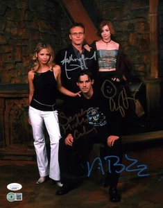 Buffy the Vampire Slayer 11x14 Mini Poster Cast x4 signiert Brendon Gellar +2 - Bild 1 von 2