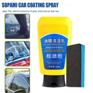 3 In 1 Sopami Car Coating Spray, Sopami Oil Film Cleaning SET Emulsion?1 F9W8 - Picture 1 of 12