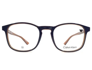 Calvin Klein Eyeglasses Frames CK23517 414 Navy Blue Clear Brown 52-20-145 - Picture 1 of 12