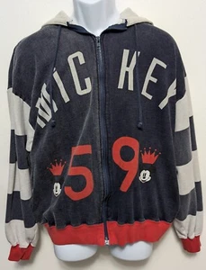 Vintage Mickey Zip Jacket Seems Like XL Or XXL 80's. See Photos. - Picture 1 of 12