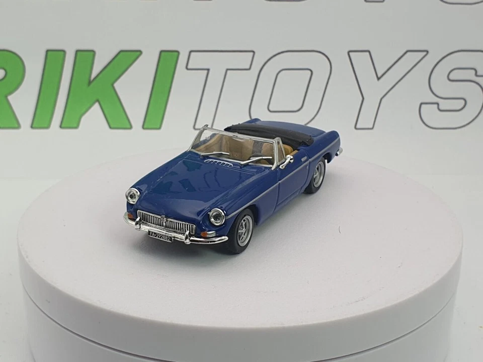 MG B Cabrio Edicola 1/43 Blu 1967 - Immagine 1 di 4