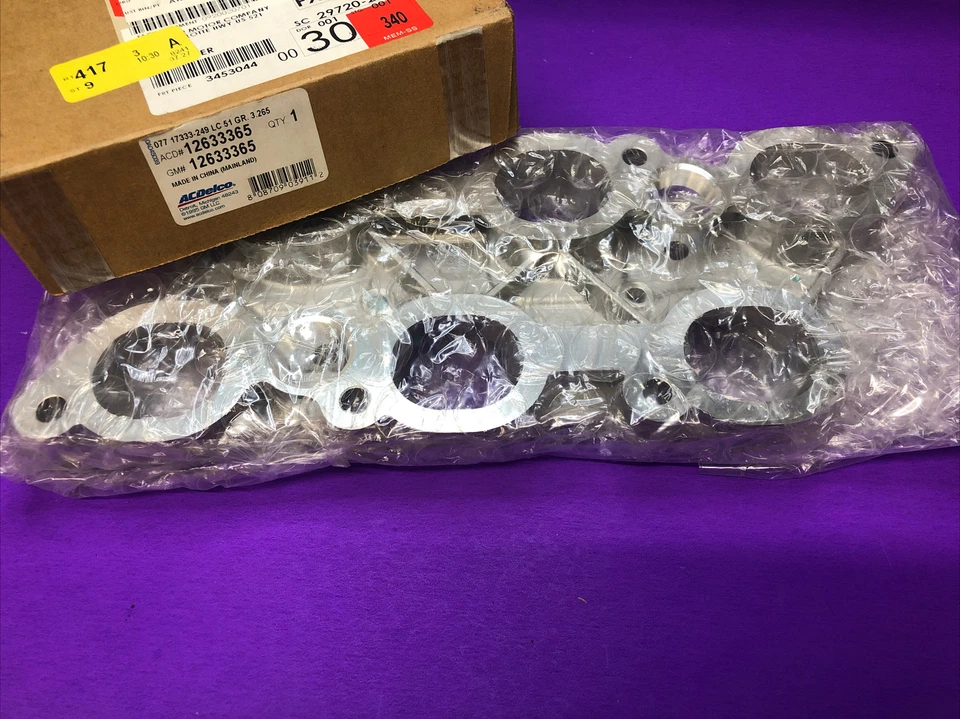 🔥12633365 ACDelco 进气歧管下部全新适用于雪佛兰 GMC Acadia Traverse 别克 — 第 1/4 张图片