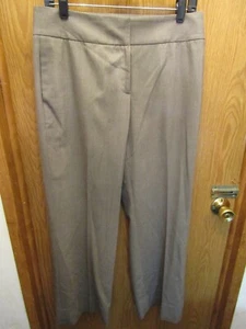 WOMENS ANTONIO MELANI GRAY PANTS SIZE 6 INSEAM 29" WAIST FLAT 16" - Picture 1 of 4
