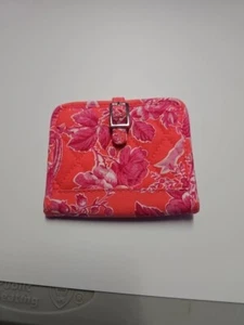 Vera Bradley Retired Rare Hope Toile Cards & Cuties Mini Wallet - Bild 1 von 4