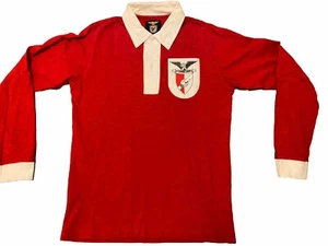 Rare Copa Football Retro 1904 Benfica Long Sleeved Jersey Size S - Picture 1 of 5