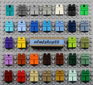 LEGO - Minifigure Legs - PICK YOUR COLORS - Plain Solid Pants Body Parts Hips