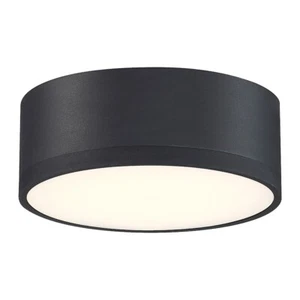 Access Lighting Beat 1 Light Flush Mount, Black/White - 50004LEDD-BL-ACR-120V - Picture 1 of 1
