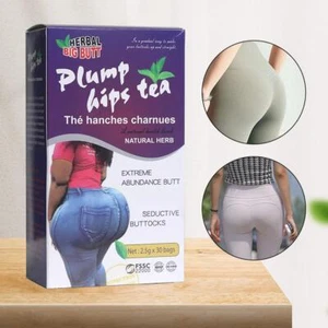 Natural Plump Hips Tea Big Hip Butt Tea Healthy Drink 2.5g*30bags HOT - Picture 1 of 11