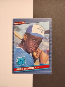 1986 Donruss - Rated Rookie Fred McGriff #28 (RC) - Picture 1 of 4