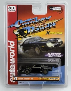 Auto World Smokey And The Bandit Firebird T/A HO Slot Car Articolo #SC339/48 NUOVO - Foto 1 di 10