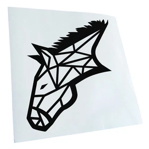 Aufkleber Esel Pferd Polygon Selbstklebend Fahrrad LKW - Picture 1 of 182