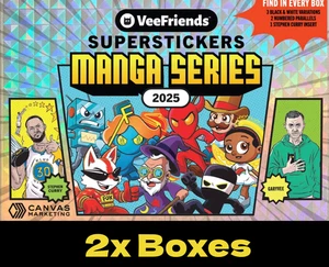 Caja Super Pegatinas VeeFriends Serie Manga - ¡Pedido Previo Confirmado 2x Cajas! - Imagen 1 de 1