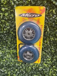 Micro Scooter Replacement Wheels Set – Model 99911 by Huffy (2000) – Blue - Picture 1 of 9