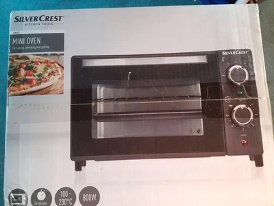 Silver Crest 800w 9L Mini Backofen: Brandneu - Bild 1 von 4