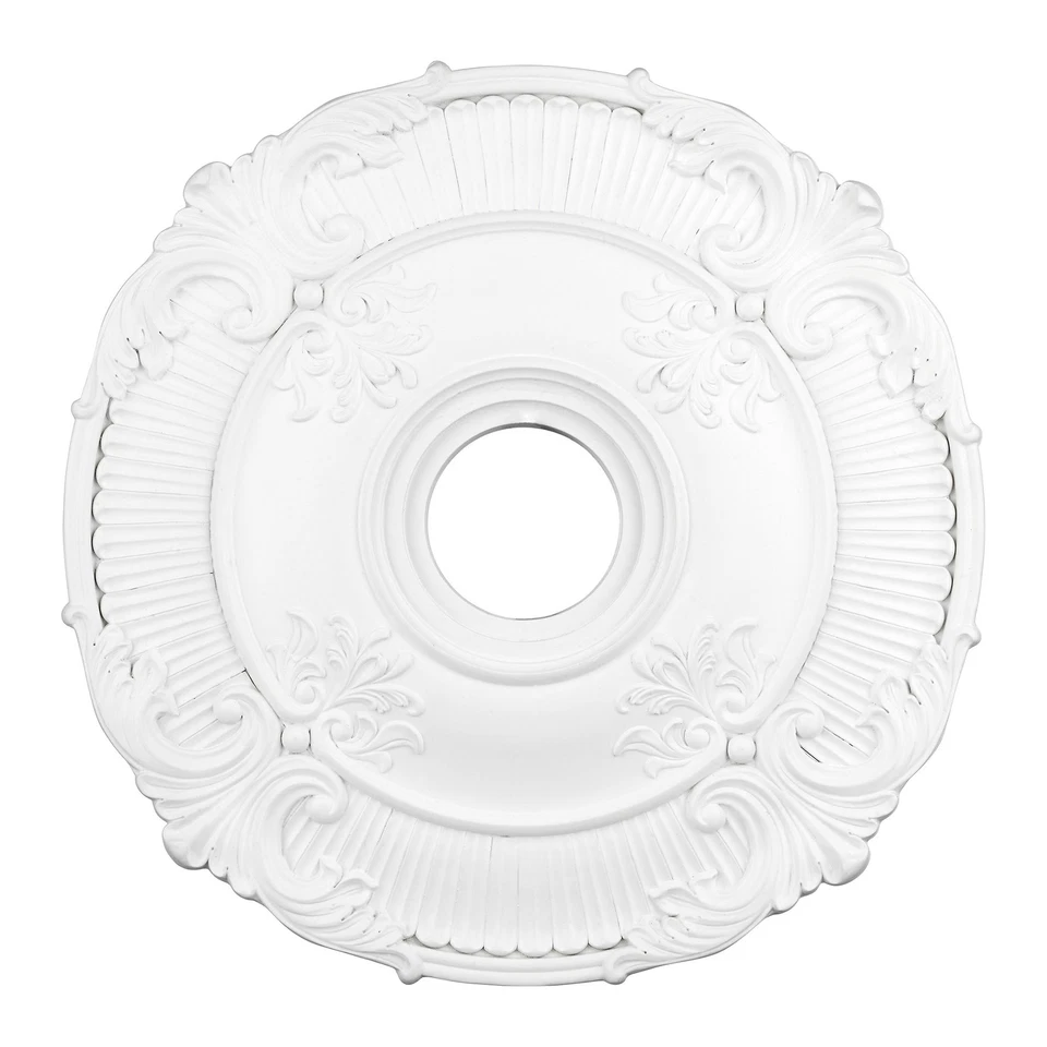 Livex 82031-03 Buckingham White Ceiling Medallion