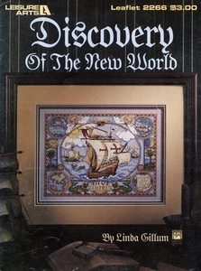 Leisure Arts, Inc. Leaflet 02266 - Discovery of the New World by Linda Gillum - Picture 1 of 2
