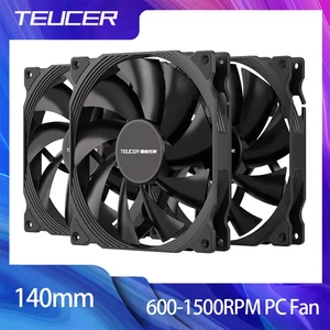 140mm 600-1500RPM High Performance Case Fan 4Pin PWM Intelligent Temperature Con - Picture 1 of 20