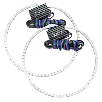 Conjunto de emissor anel halo farol Oracle - 2008 thru compatível com 2010 Ford Explorer Sport - Imagem 1 de 4