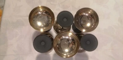Set 6 Bicchieri/coppa In Argento - Immagine 1 di 4