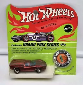 1969 Hot Wheels Redline Lola GT70 Red Rose HK MOC Blisterpackung - Bild 1 von 15