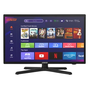SELFSAT SMART LED TV 1222 (55 cm/22") incl. sintonizador DVB-S2/C/T2 HD con WLAN - Imagen 1 de 8