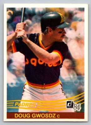 1984 Donruss - #383 Doug Gwosdz - Image 1 of 2