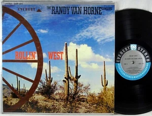 EVEREST BELOCK 1960 SILVERBACK Randy Van Horne Singers ROLLIN' WEST SDBR-1071  - Imagen 1 de 3
