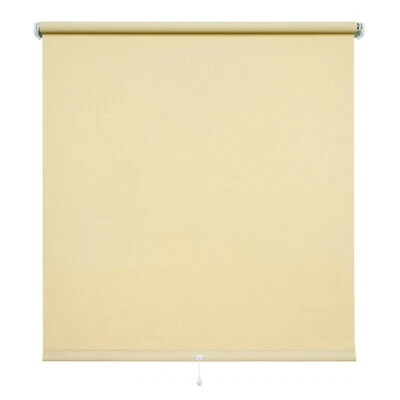 Springrollo Gelb Sonne Mittelzugrollo Tür Fenster Rollo Sichtschutz Schnapprollo - Bild 1 von 4