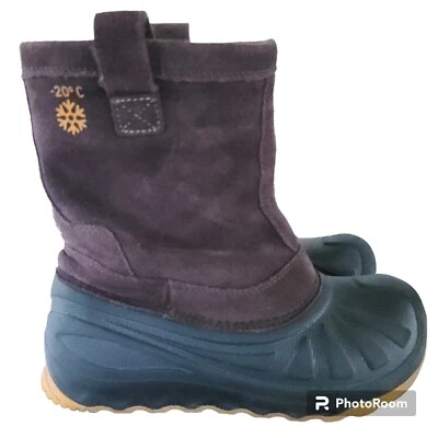 UGG Australia 1018349K Evertt замшевый утка загрузки мальчика 3,5-4 Y коричневый стриженный мех подкладка - Изображение 1 из 4