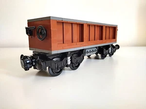 LEGO City Train MOC Custom Gondola car 6x22 studs platform (28ft) + Instructions - Imagen 1 de 9
