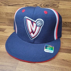 Brooklyn Nets Hat Size 6 7/8 Fitted Reebok NBA Throwback New Jersey Logo - Picture 1 of 7