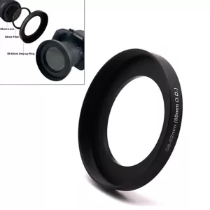 Front Step Up Ring 46/48/52/62/77/82mm Step-up Ring to 85mm OD for 82mm Filter - Picture 1 of 20