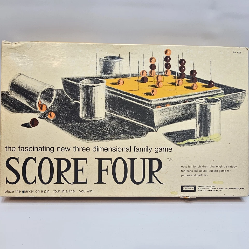 Piezas de juego de mesa: SCORE FOUR Lakeshore 1971 piezas de repuesto - Tú eliges  Foto 1 de 1