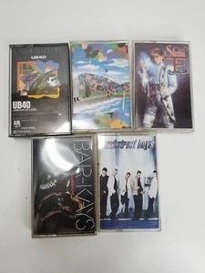 Vintage 80s 90s Cassette Tapes Lot Prince Sheila E BackStreet Boys UB40 Barkays - Picture 1 of 6