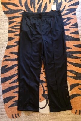 NOVA Calça Pintuck de Basquete Preta Masculina Forever 21 Tamanho Grande - Imagem 1 de 4