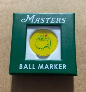 1 - 2020 Augusta MASTERS COMMEMORATIVE BALL MARKER - NEW - Bild 1 von 1