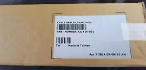 Cable Arm Desk Management 2U Gen8 Model PN #737414-001 NEW IN BOX - Picture 1 of 4