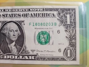Datumsnote Ein-Dollar-Schein 2/3/1808 oder 3/2/1808 Geburtstags- oder Jubiläumsnote - Bild 1 von 3