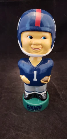 NEW YORK GIANTS  FOOTBALL NFL VINTAGE LOOK BOY BOBBLEHEAD TWIN ENTERPRISE Cover