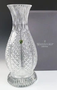 Huge Waterford Master Cutter Friendship Hurricane Candle Holder Lamp Crystal - Picture 1 of 19